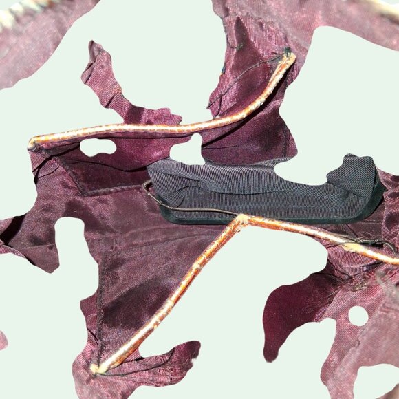 Vintage Fur Brown Beige Muff Purse Coinpurse Snap Closure Gorgeous - Picture 10 of 12